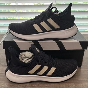 Adidas Women’s Cloudfoam Pure Sneaker, Ink/Orbit Grey/Shadow Navy , Size 5.5